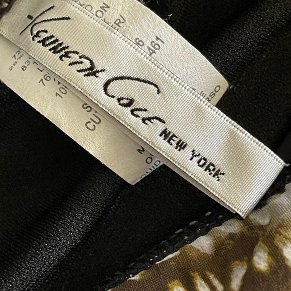 Kenneth Cole Black Shimmer Day Glow Push-up Bikini Sexy Modest Size Small - Picture 8 of 10